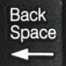 backspace